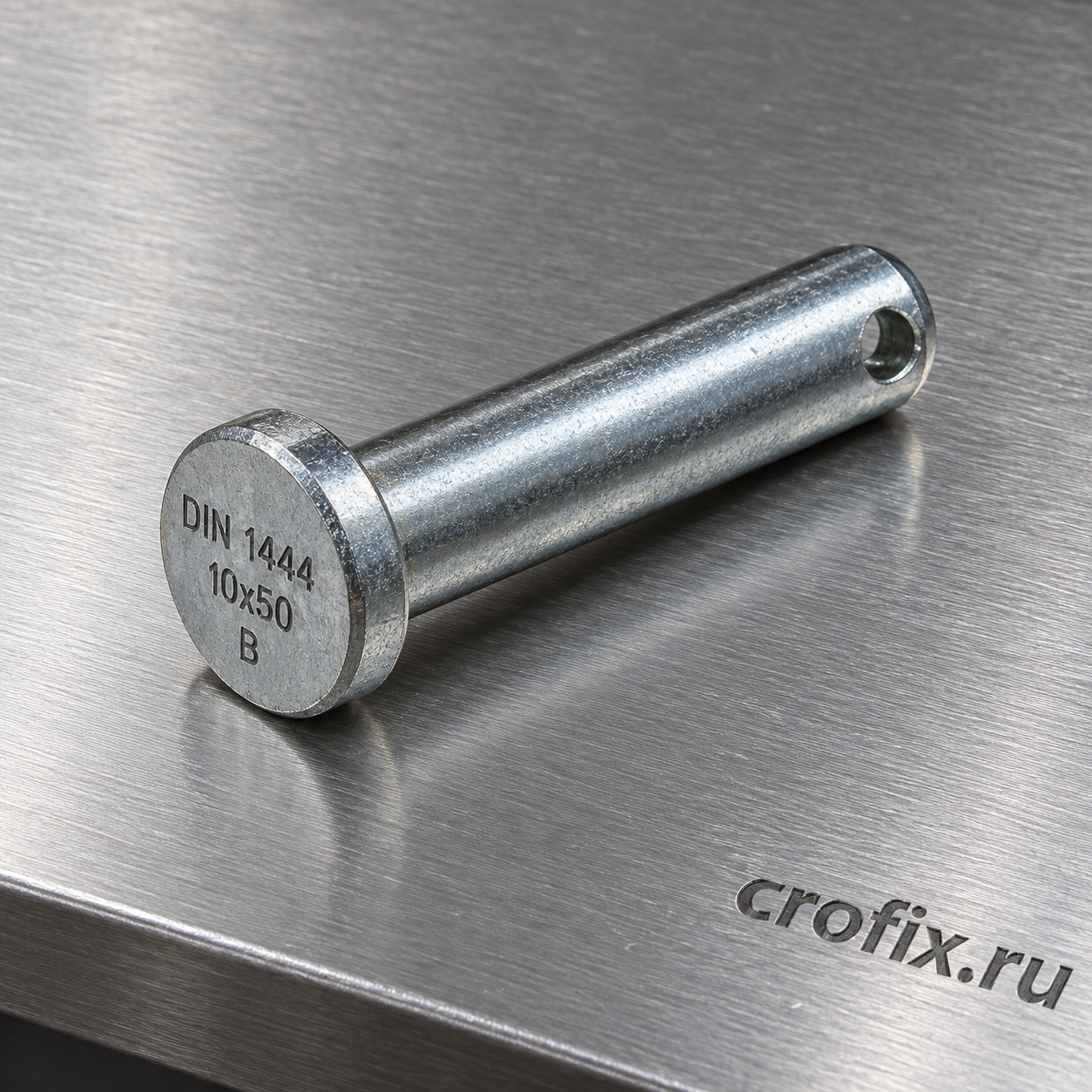 DIN 1444 Штифт палец под шплинт 10 х 50 h11 x 50 x 45,5 тип В